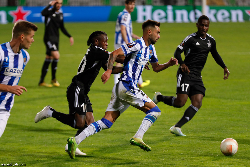 «يوروبا ليج».. يونايتد يفلت من أومونيا.. وسوسييداد يتصدر