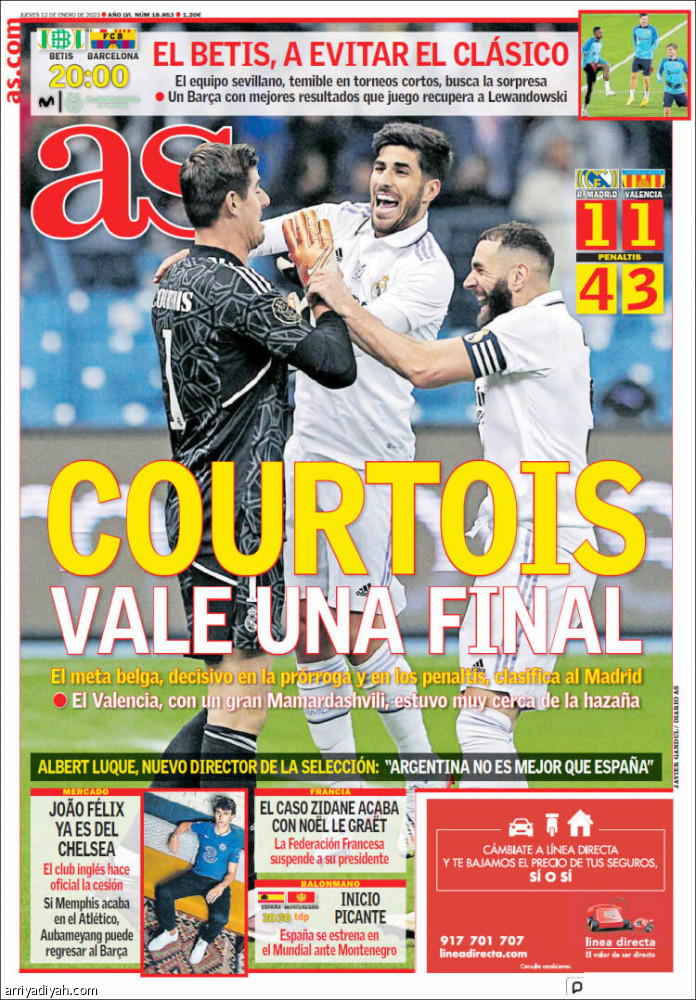 بـ 200 مباراة.. 
أنشيلوتي إلى التاسع