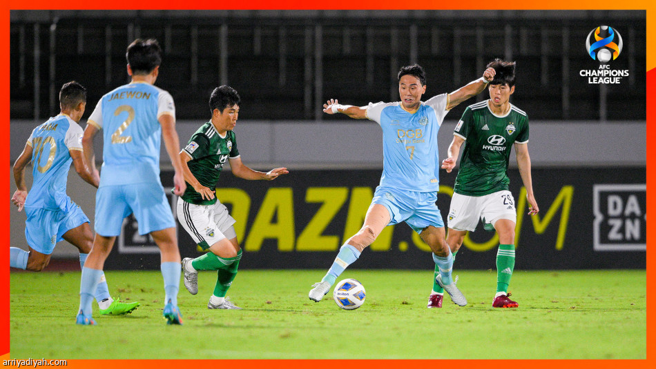 جيونبوك أول الواصلين إلى ربع نهائي أبطال آسيا