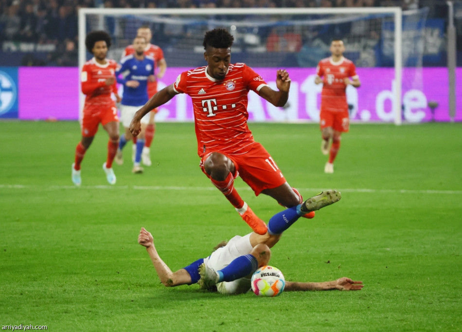 بايرن يسقط شالكة.. ويتمسك بالصدارة