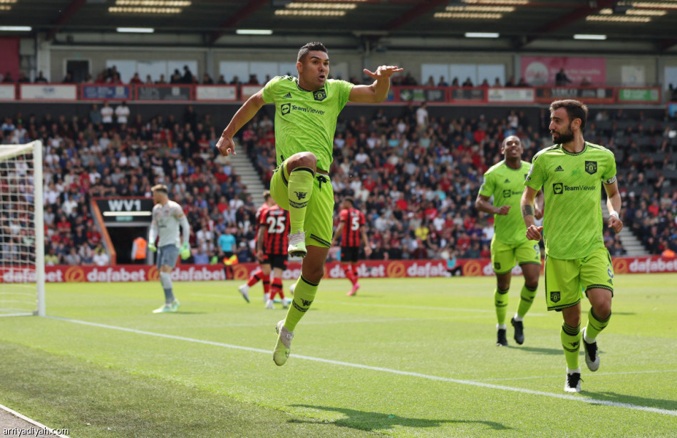 يونايتد يعبر بورنموث.. ويقترب من الأبطال