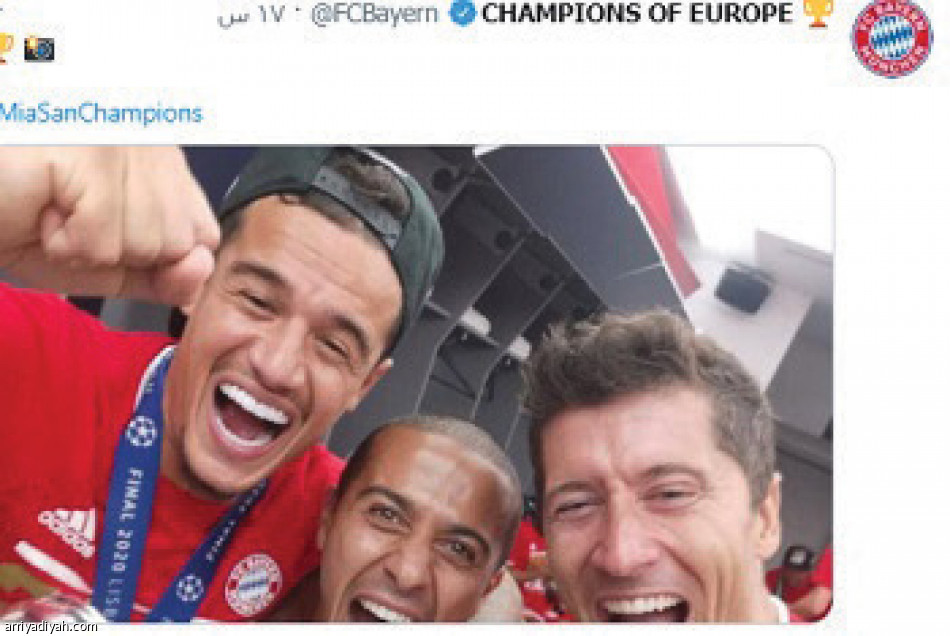 احتفالات ميونيخ
20.3 مليون تفاعل