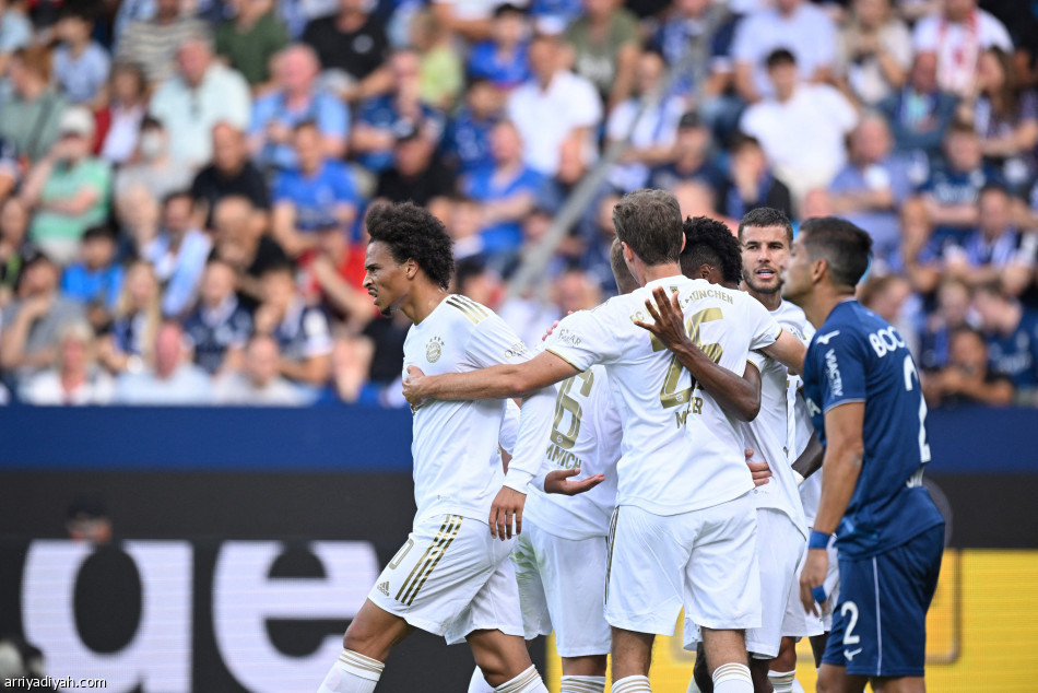 بايرن يمطر بوخوم بـ7 أهداف