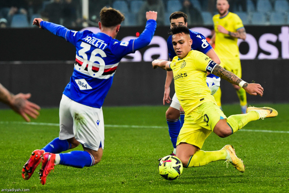 سامبدوريا يفرض التعادل على إنتر ميلان