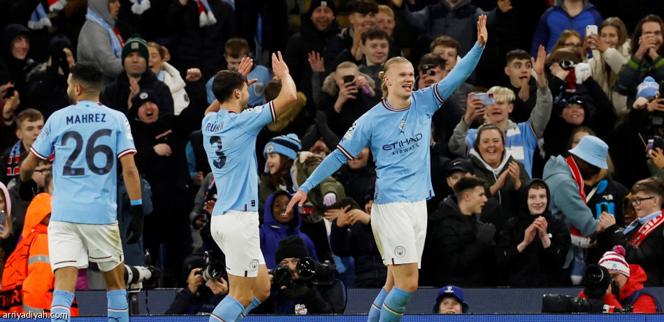 الأبطال.. خماسية هالاند تقود السيتي إلى ربع النهائي