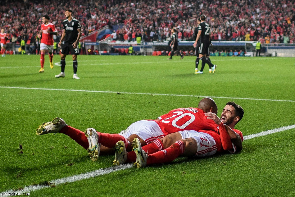 سان جيرمان وبنفيكا يتأهلان.. ويوفنتوس يودع