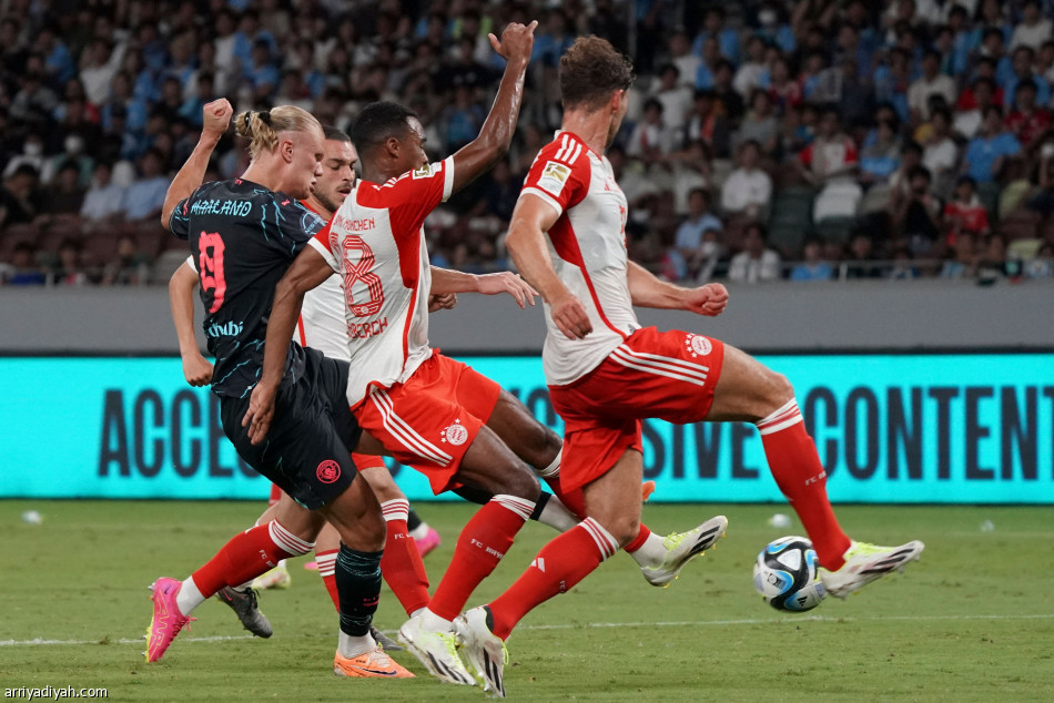 السيتي يكسب البايرن بثنائية