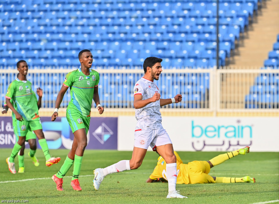 كأس العرب.. تونس تتأهل بسداسية جيبوتي