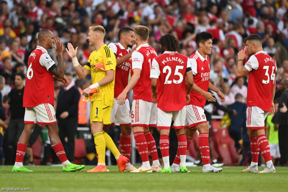 أرسنال يخطف نقاط فولهام