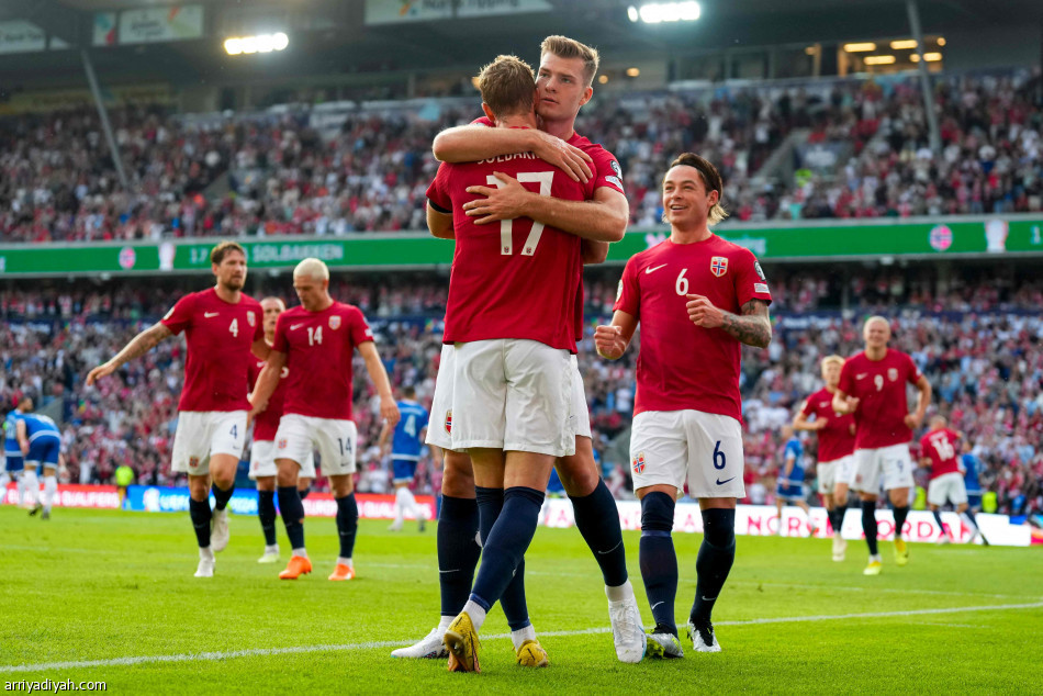 هالاند يقود النرويج إلى عبور قبرص