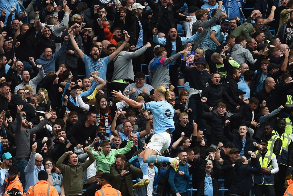 السيتي يستعرض في الديربي