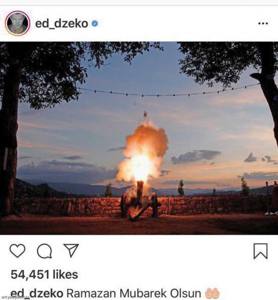 نجوم أوروبا
يحتفلون برمضان