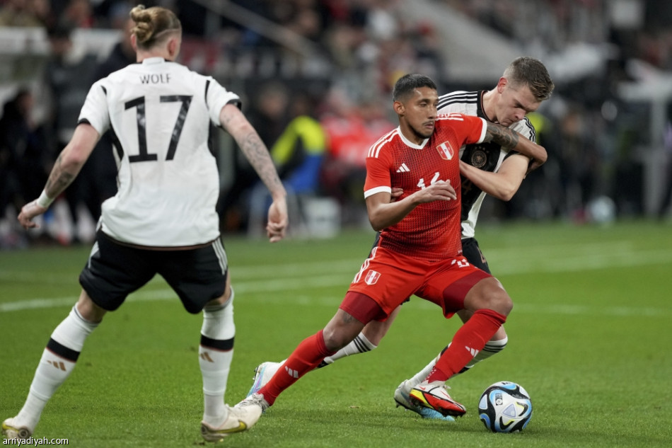 تجريبيا.. ألمانيا تكسب بيرو بثنائية فيولكروج