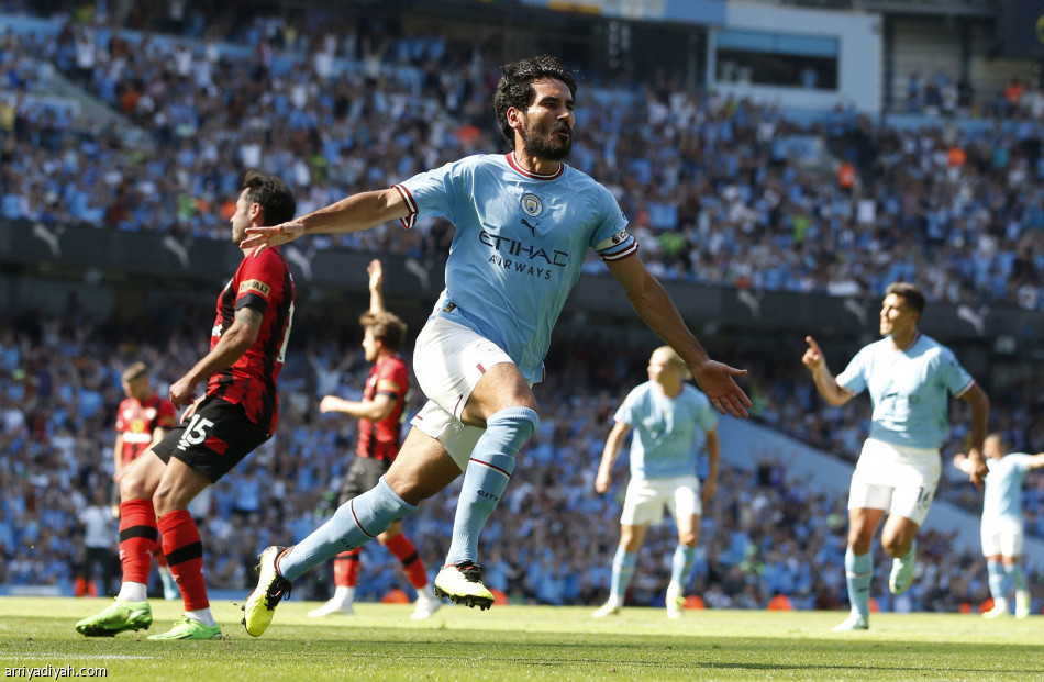 السيتي يستقبل بورنموث برباعية