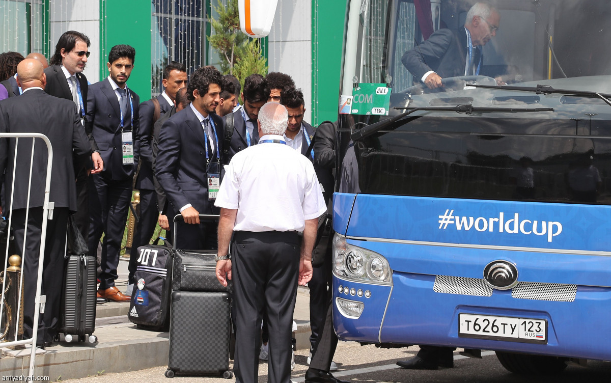 وصول منتخب الفراعنة