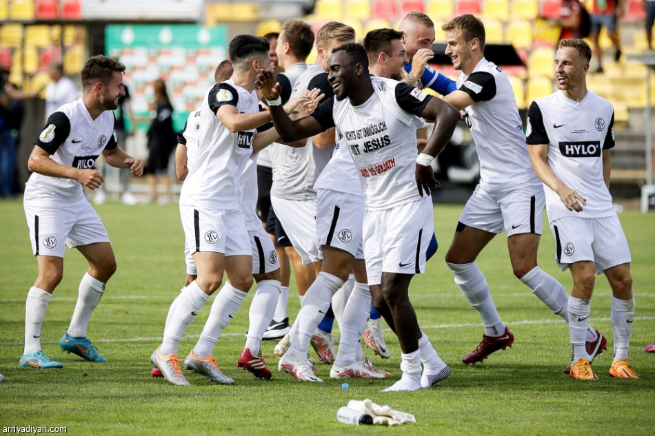 مغمور يقصي ليفركوزن من كأس ألمانيا