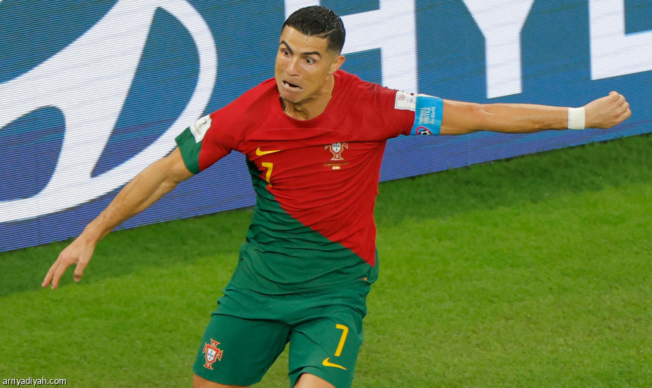 رونالدو يقود البرتغال إلى عبور  غانا
