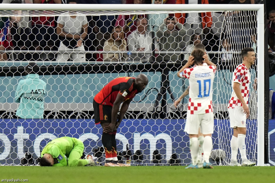 «السلبية» تصعد بكرواتيا.. وتقصي بلجيكا