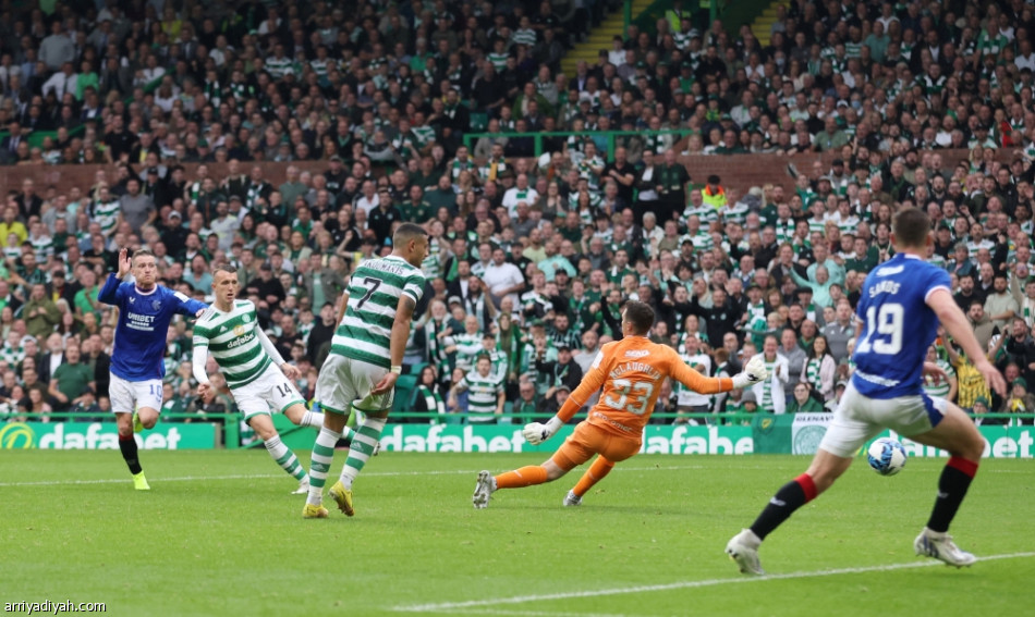 سيلتيك ينذر الريال برباعية رينجرز