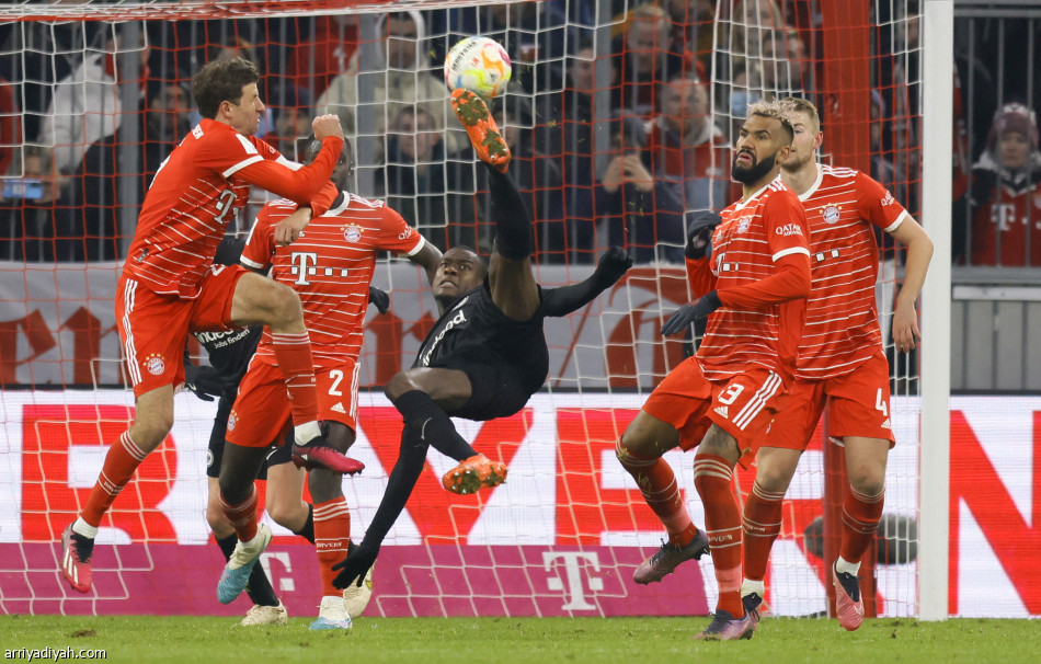 البوندسليجا.. فرانكفورت يفرض التعادل على بايرن ميونخ