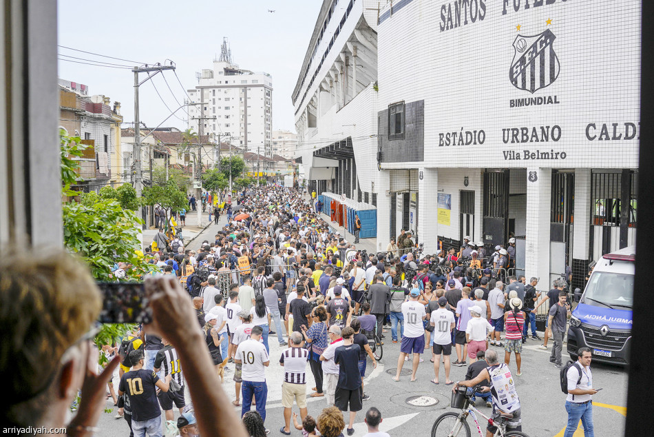 بيليه..
211 ملعبا حول العالم