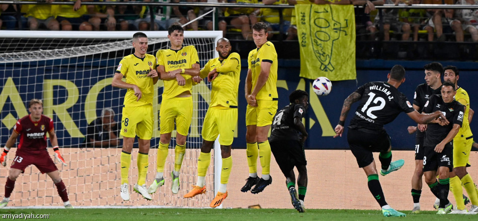 «قاتل» يمنح بيتيس نقاط فياريال