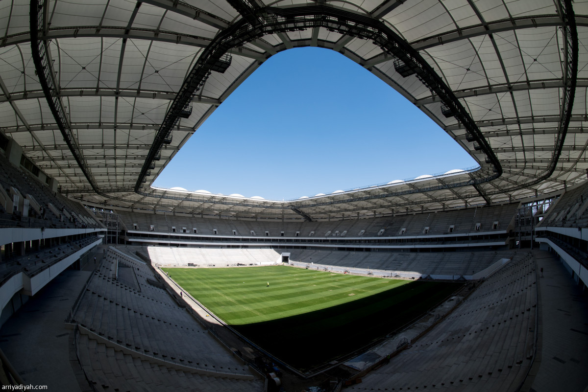 ملاعب المونديال .. جاهزة