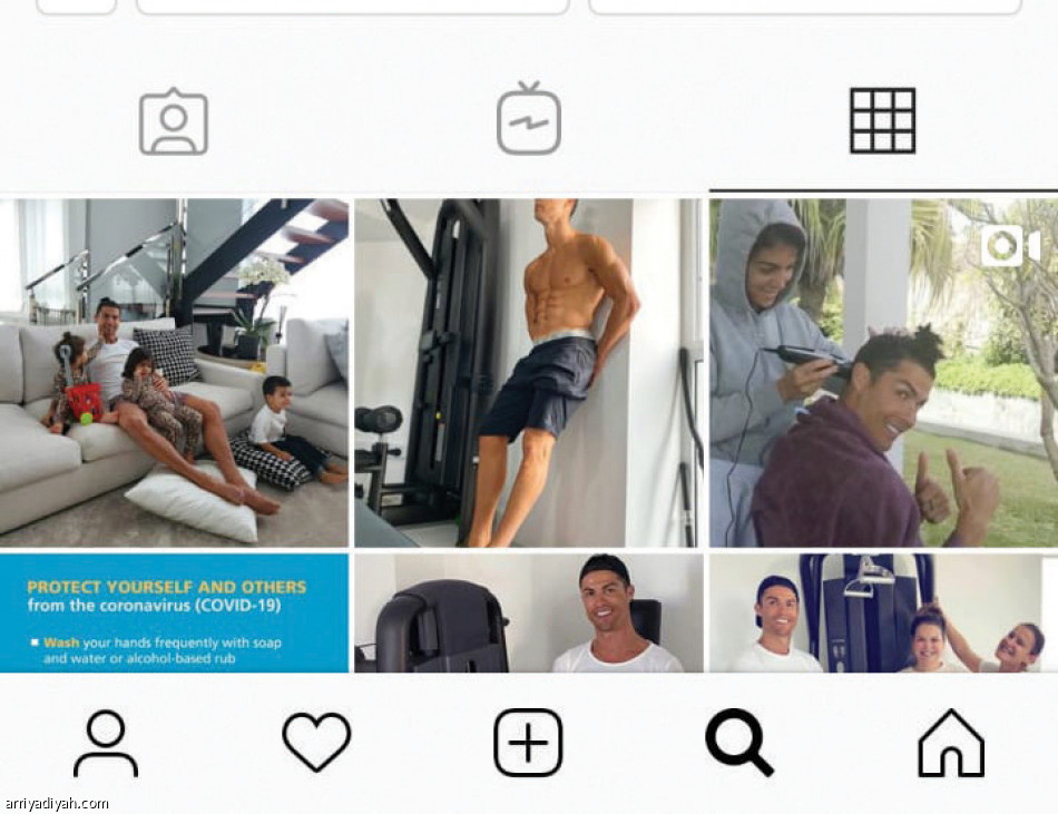 رونالدو
يُحطّم الأرقام بفيديو جورجينا