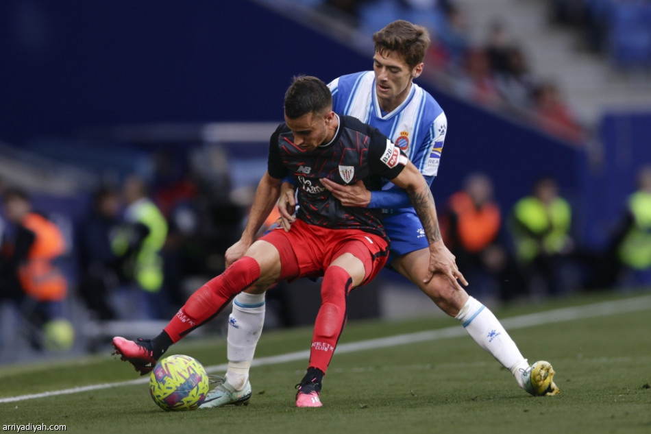 بلباو يتغلب على إسبانيول..  وينعش آماله الأوروبية