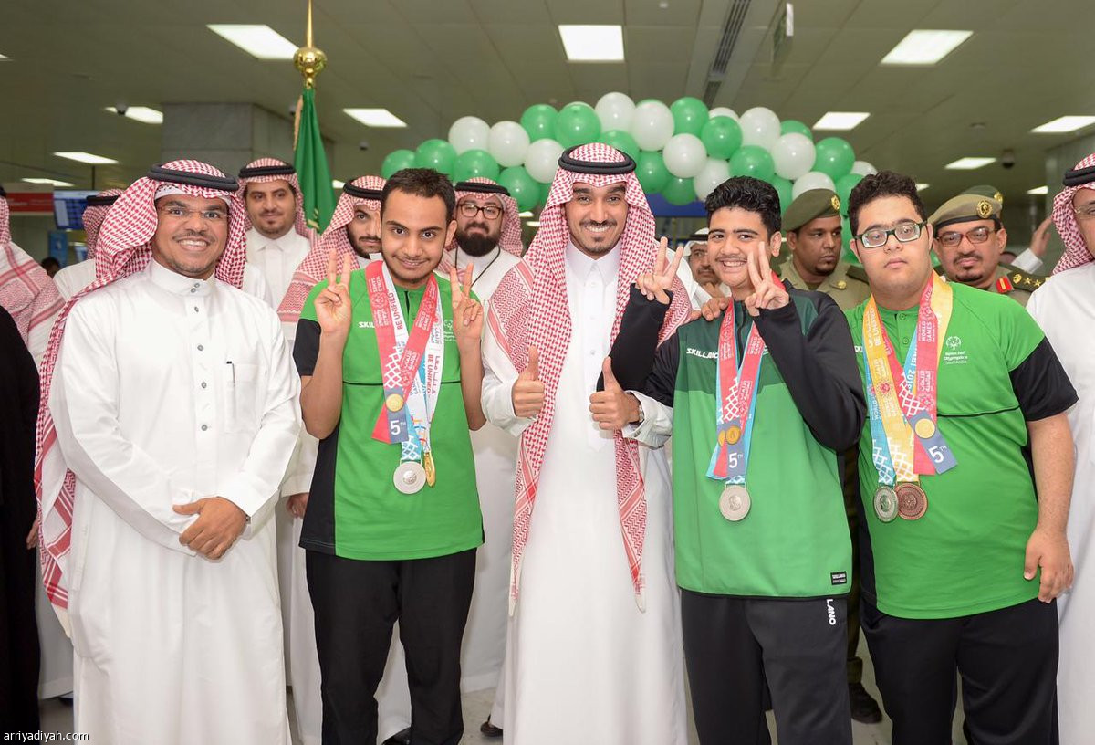 استقبال الأبطال