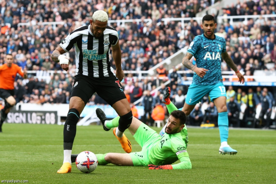 نيوكاسل يقسو على توتنهام بسداسية