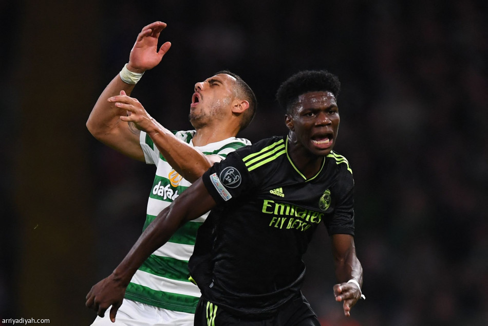 الريال يبدأ حملة الدفاع عن الأبطال بثلاثية سيلتيك