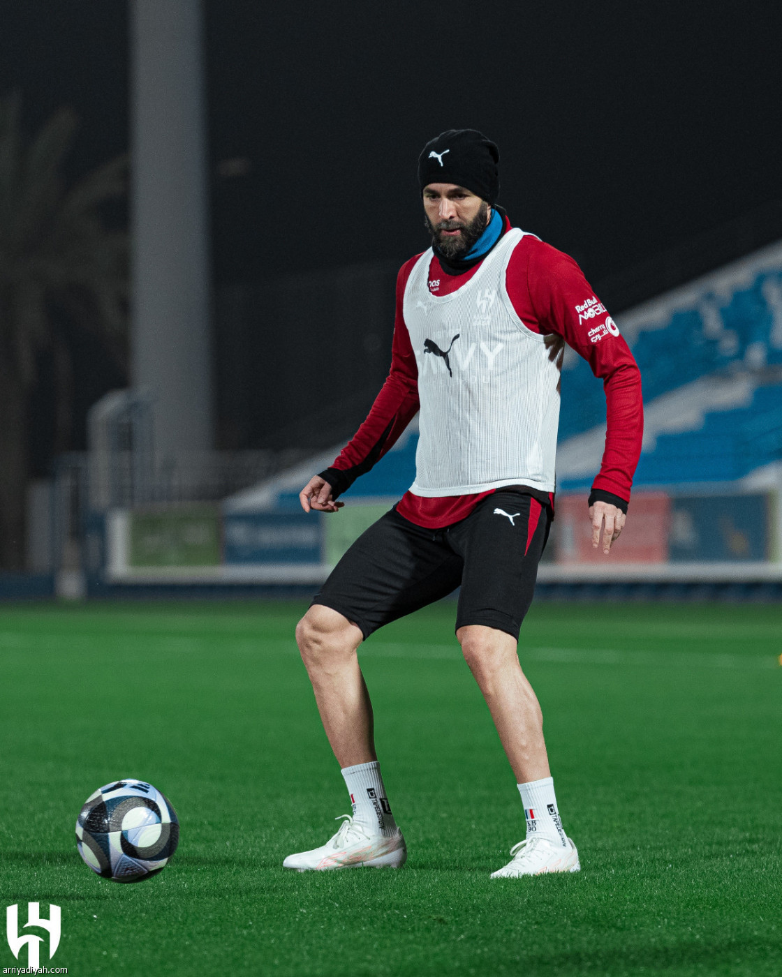 الأزرق يتحضر